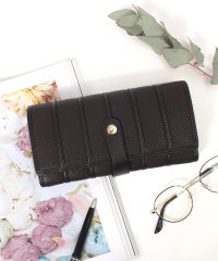 Clelia/クレリア Clelia 財布 長財布 レディース 大容量 おしゃれ 大きめ アコーディオン フラップ ストライプ 合皮 カラフル ベレッサ CLー10262/501510977