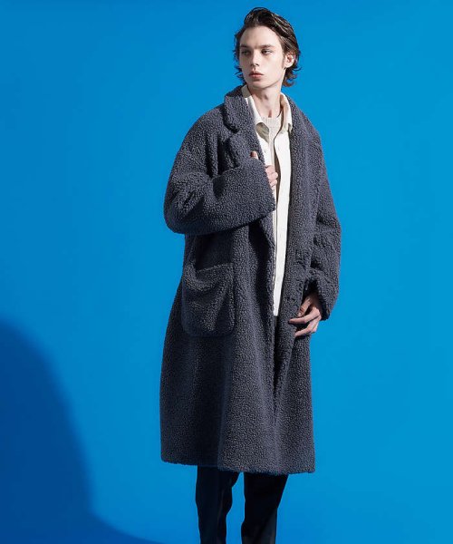 セール オーバーサイズダブルポロコート Abahouse Abahouse D Fashion