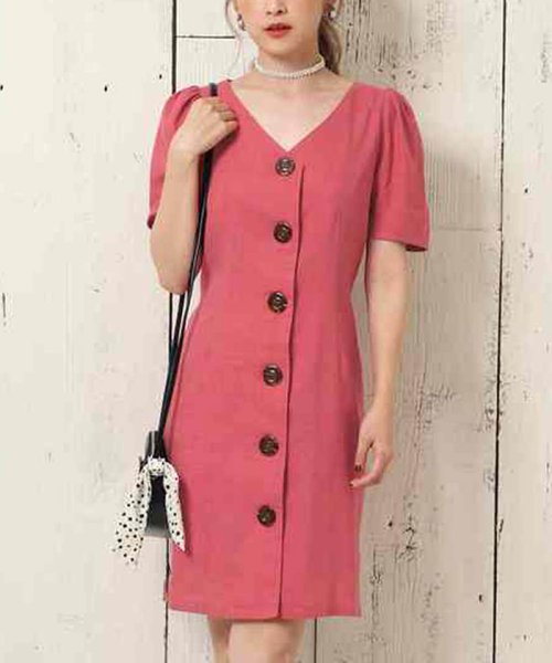 セール80 Off One After Another 前ボタンワンピース ナイスクラップ アウトレット Nice Claup Outlet D Fashion