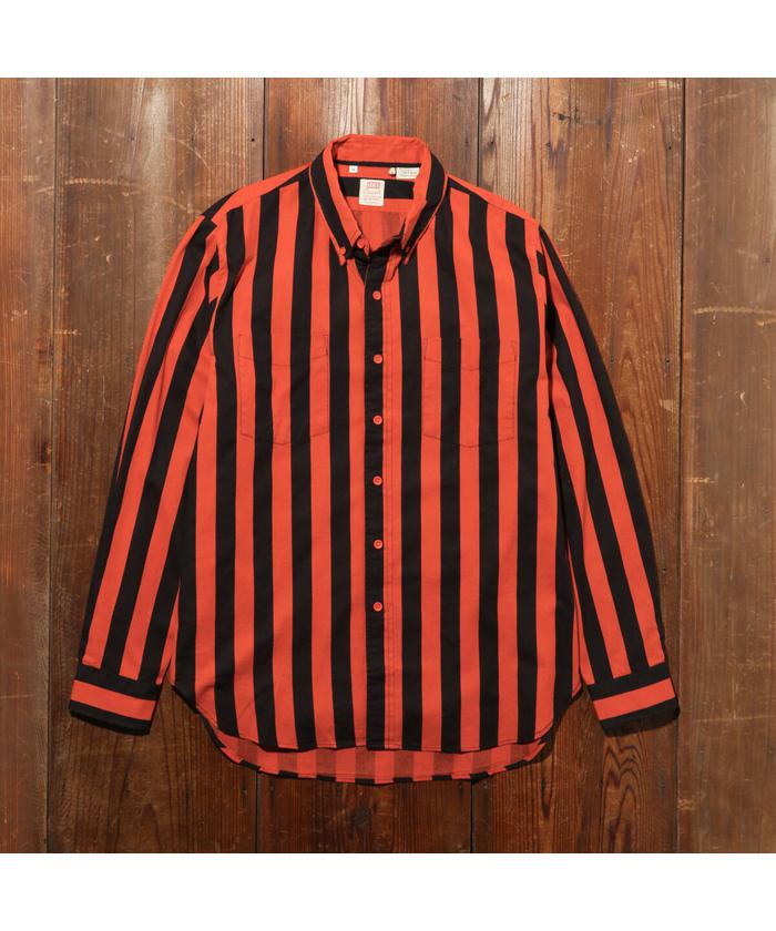 【セール56%OFF】1960'S ボタンダウンシャツ RED BLACK MULTI 