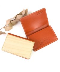 feee/フィー feee カードケース メンズ レディース 栃木レザー ウッドシート おしゃれ 名刺入れ FEー3205 男性用 feee フィー 天然木 本革 木製 /502495360
