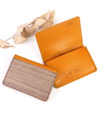 feee/フィー feee カードケース メンズ レディース 栃木レザー ウッドシート おしゃれ 名刺入れ FEー3205 男性用 feee フィー 天然木 本革 木製 /502495360