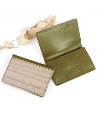 feee/フィー feee カードケース メンズ レディース 栃木レザー ウッドシート おしゃれ 名刺入れ FEー3205 男性用 feee フィー 天然木 本革 木製 /502495360