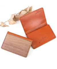 feee/フィー feee カードケース メンズ レディース 栃木レザー ウッドシート おしゃれ 名刺入れ FEー3205 男性用 feee フィー 天然木 本革 木製 /502495360