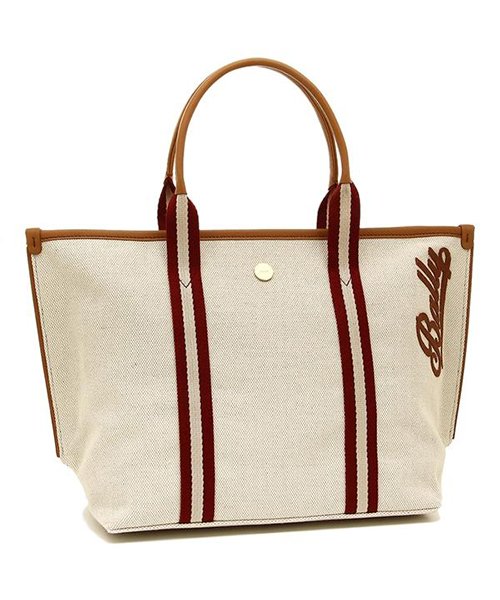 セール バリー トートバッグ レディース Bally 23 ナチュラル レッド バリー Bally D Fashion