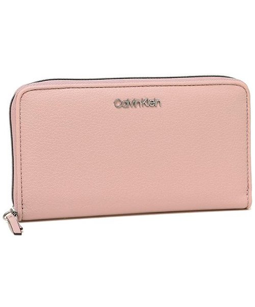 カルバンクライン 長財布 アウトレット レディース メンズ Calvin Klein 661 ピンク カルバンクライン Calvin Klein D Fashion