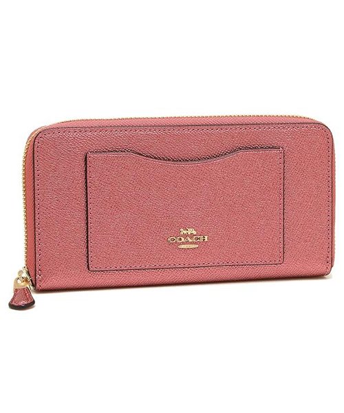 コーチ 長財布 アウトレット レディース Coach F Imo28 ピンク コーチ Coach D Fashion