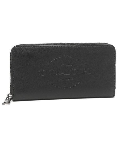 クーポン コーチ 長財布 アウトレット メンズ Coach F Blk ブラック コーチ Coach D Fashion