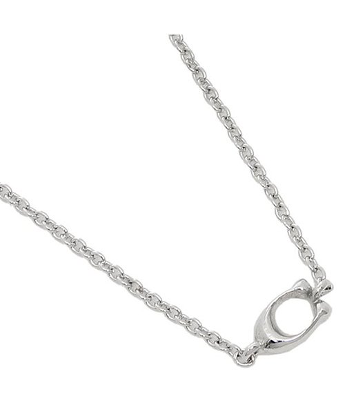 コーチ ネックレス アクセサリー アウトレット レディース Coach F Slv シルバー コーチ Coach D Fashion