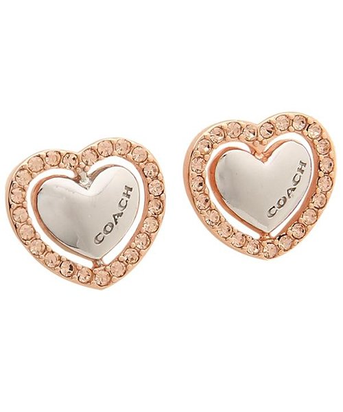 コーチ ピアス アクセサリー アウトレット レディース Coach F Svrs ローズゴールド シルバー コーチ Coach D Fashion
