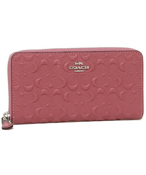 コーチ 長財布 アウトレット レディース Coach F Svsy ピンク コーチ Coach D Fashion