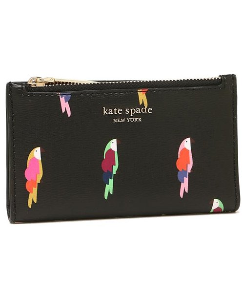 ケイトスペード 折財布 レディース Kate Spade Pwru7351 098 ブラックマルチ ケイトスペード ニューヨーク Kate Spade New York D Fashion