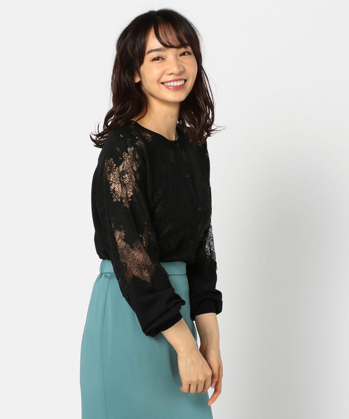 セール 30%OFF】レース付き両前カーディガン(502487595) | ノーリーズ ...