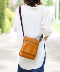 Jamale/ジャマレ Jamale [Jamale] 日本製牛革防水レザーショルダーバッグ/502500379