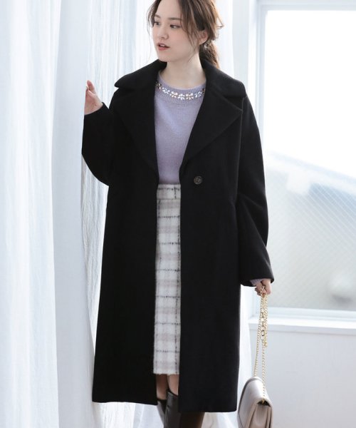 セール 50 Off 蓄熱 静電気防止 2way フレンチウール混取り外しオーバーコート ビス Vis D Fashion セール 50 Off 蓄熱 静電気防止 2way フレンチウール混取り外しオーバーコート ビス Vis D Fashion