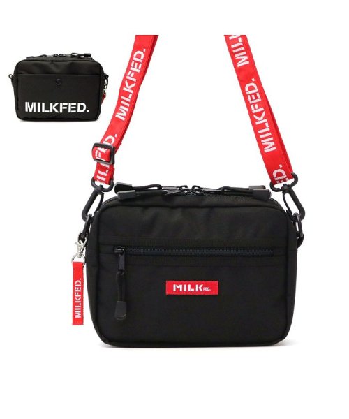 ミルクフェド Milkfed 2way Shoulder Bag Bar Jr ショルダーバッグ ミルクフェド Milkfed D Fashion