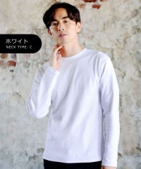 THE CASUAL/カジュアル THE CASUAL (ネバー) NEVER スパンテレコ長袖V/C/ヘンリーネックカットソー/501878188