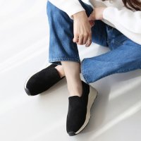 Fin/フィン Fin 厚底スリッポン【低反発スポンジ入り】/502521094