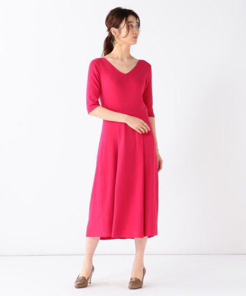セール75 Off Demi Luxe Beams Vネック フレアー ニットワンピース ビームス アウトレット Beams Outlet D Fashion セール75 Off Demi Luxe Beams Vネック フレアー ニットワンピース ビームス アウトレット Beams Outlet D Fashion