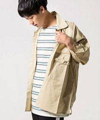 VICCI/VICCI【ビッチ】ミリタリービッグシルエット半袖シャツ/502533968