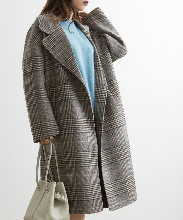 セール 40%OFF】【WEB限定】BIGラペルリバーコート(502568546 セール 40%OFF】【WEB限定】BIGラペルリバーコート(502568546