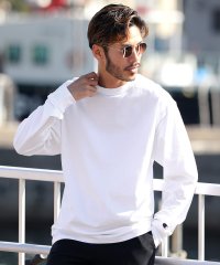 JIGGYS SHOP/champion (チャンピオン)クルーネックコットンロングスリーブTシャツ / Tシャツ ティーシャツ メンズ クルーネック 長袖 無地/502585795