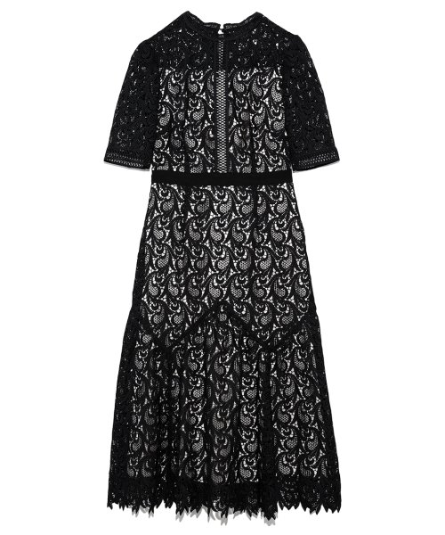 セール リーフレースワンピース セルフォード Celford D Fashion