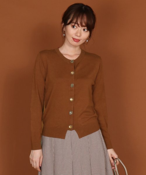 セール Torrazo Donna トラッゾ ドンナ バイカラービジューボタン セール Torrazo Donna トラッゾ ドンナ バイカラービジューボタン