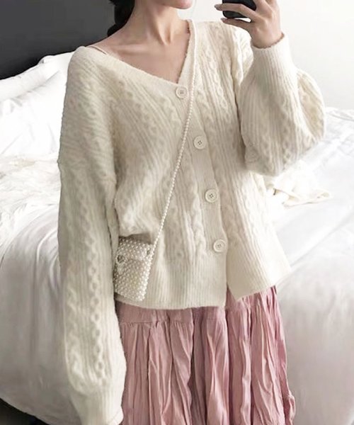 クリーク 一時停止 加入 アウター レディース ニット Hk Yanagimachi Jp