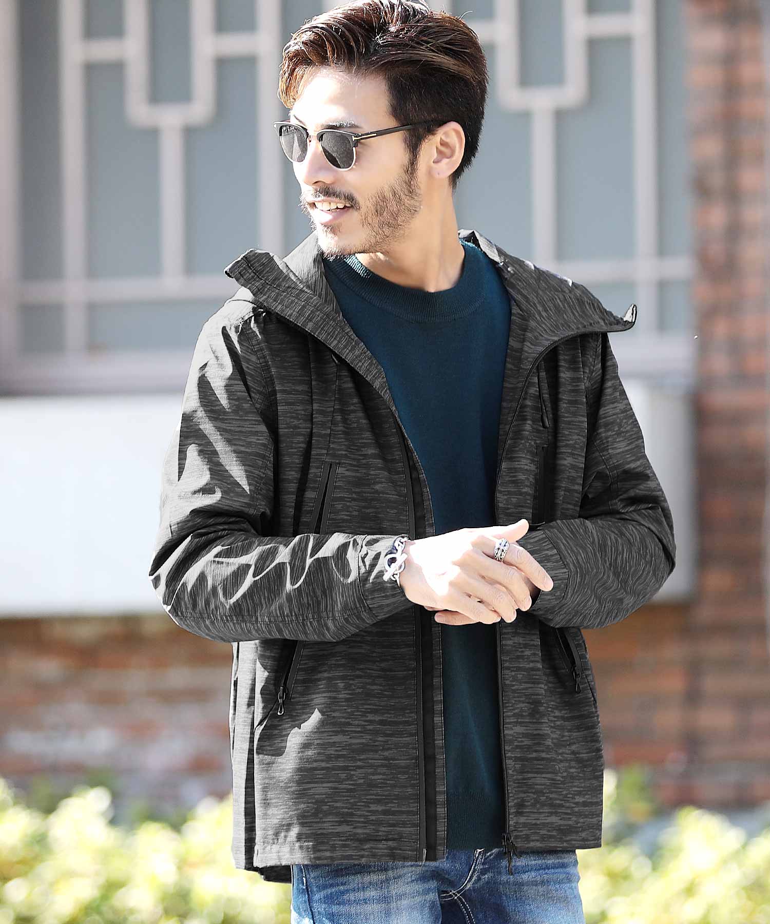 ジギーズショップ JIGGYS SHOP ストレッチマウンテンパーカー ジギーズショップ JIGGYS SHOP ストレッチマウンテンパーカー