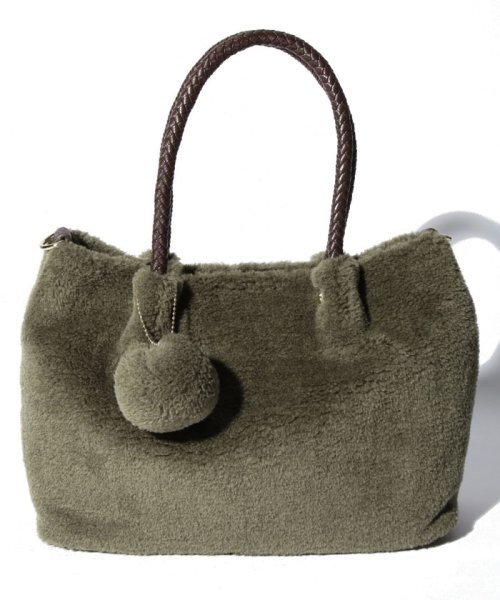 セール ボア トートバッグ ショルダーバッグ付 アディセレクション Addy Selection D Fashion セール ボア トートバッグ ショルダーバッグ付 アディセレクション Addy Selection D Fashion
