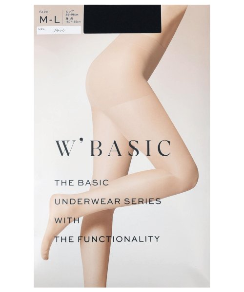 W Basic パンティストッキング アンフィ Amphi D Fashion W Basic パンティストッキング アンフィ Amphi D Fashion