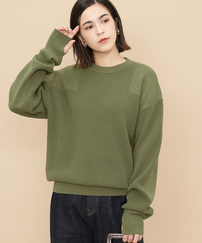 セール 60%OFF】ワッフルコマンドセーター(502631935) | アダム セール 60%OFF】ワッフルコマンドセーター(502631935) | アダム