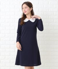 Lace Ladies/レースレディース Lace Ladies 丸襟Aラインシンプルワンピース・ドレス/502628568