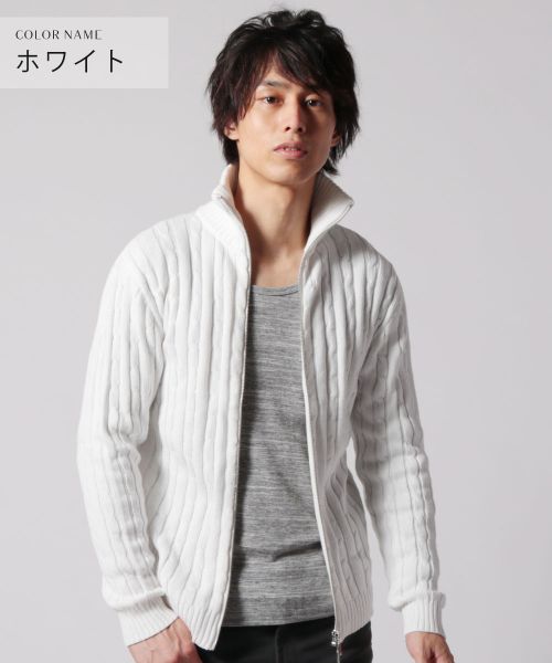 カジュアル THE CASUAL (スプ) SPU コットンケーブルニット カジュアル THE CASUAL (スプ) SPU コットンケーブルニット