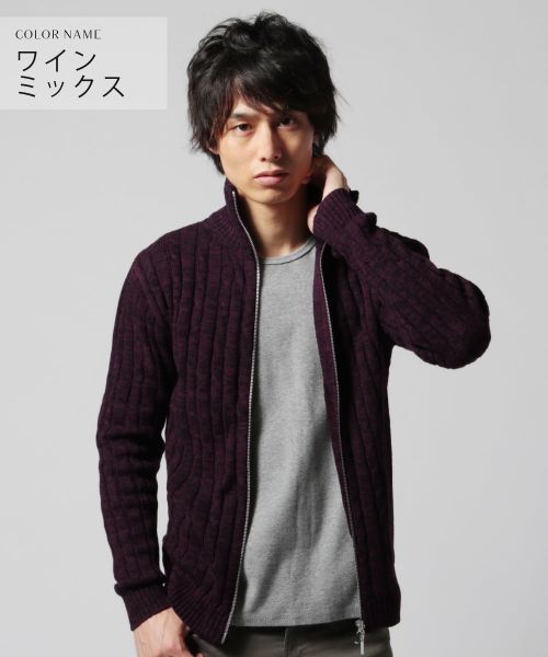 カジュアル THE CASUAL (スプ) SPU コットンケーブルニット カジュアル THE CASUAL (スプ) SPU コットンケーブルニット