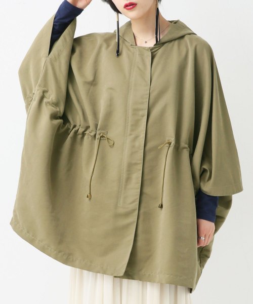 セール N Orポンチョデザインドルマンモッズコート オシャレウォーカー Osharewalker D Fashion