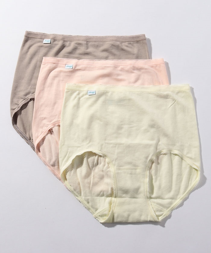 スロギー コットンはきこみ深めショーツ 3枚セット スロギー Sloggie D Fashion