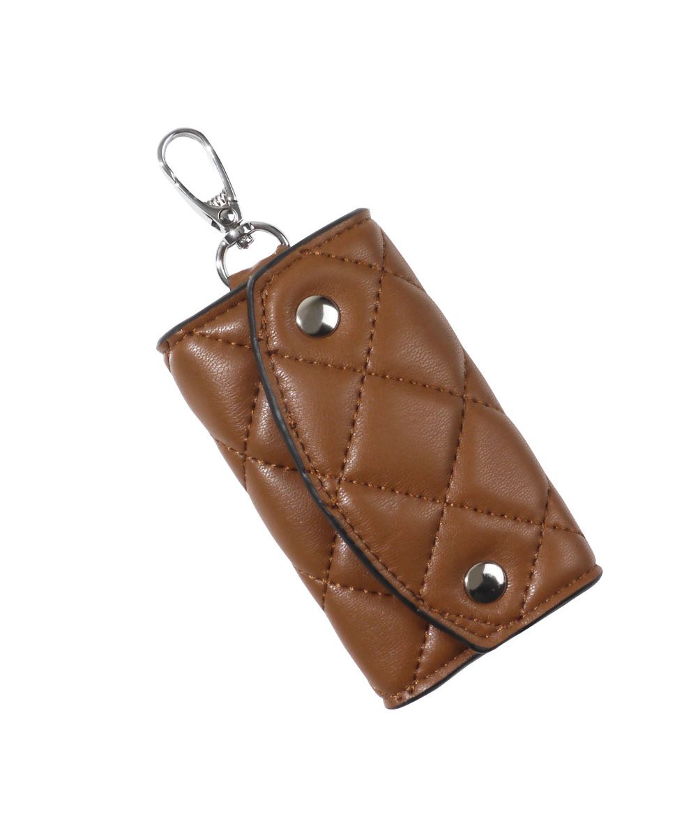 新品未使用 LOEWE グレー レザー キーケース LOEWE グレー レザー キーケース