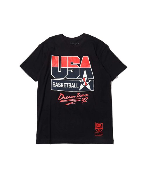 ミッチェルアンドネス '92 USA ドリームチーム ロゴ Tシャツ(502688857