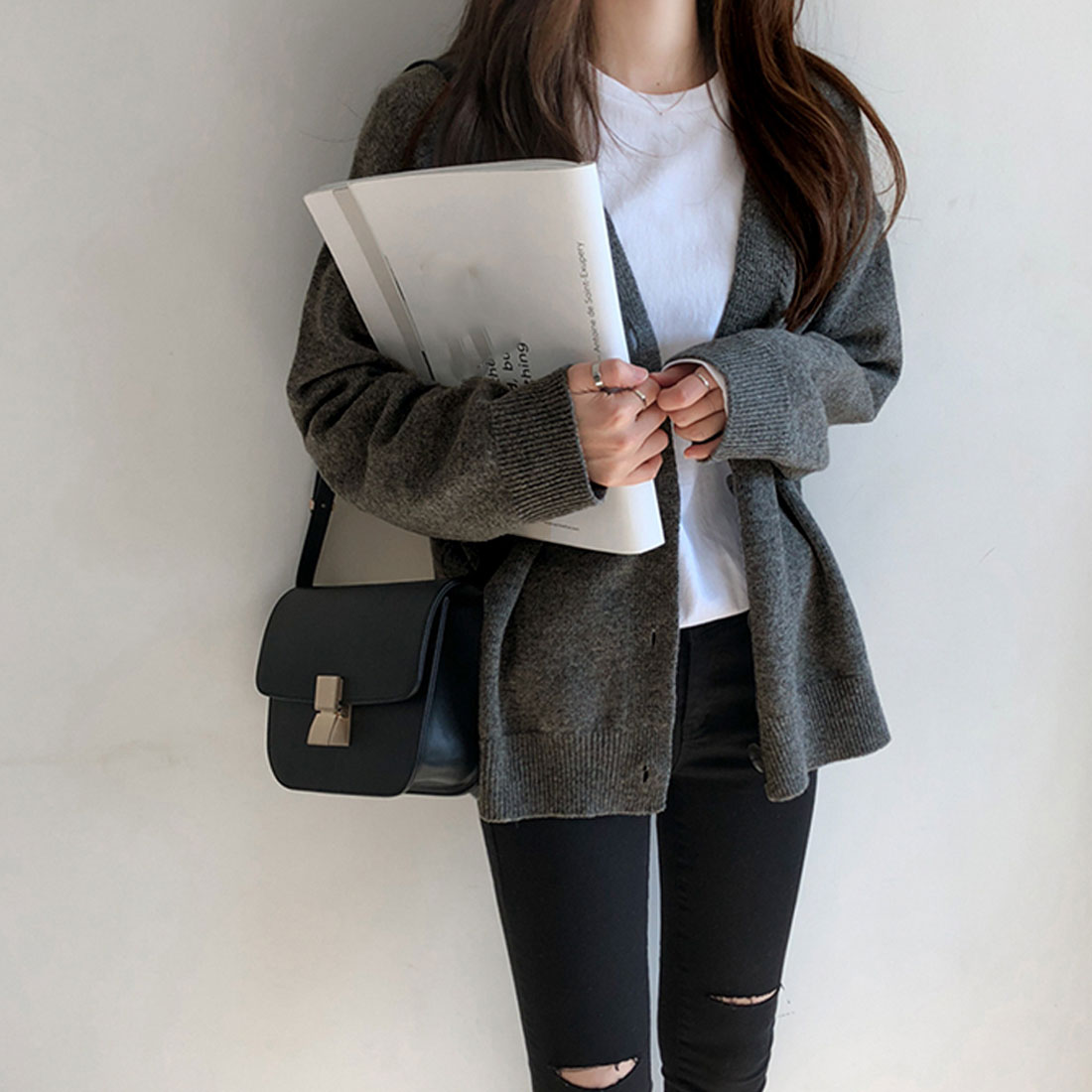 D.EXTERIOR 売れ筋商品|||ディー・エクステリア カーディガン アウター レディース Cardigans White D.EXTERIOR ディー・エクステリア カーディガン アウター