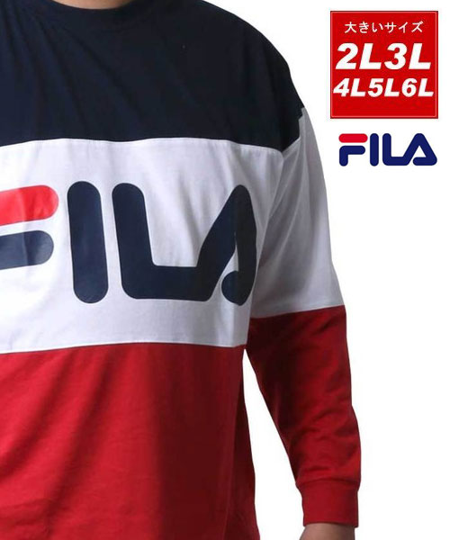 FILA(フィラ)★LADY'S_ベーシック長袖Tシャツ_2色 FILA フィラ Tシャツ レディース 長袖 おしゃれ 可愛い 人気