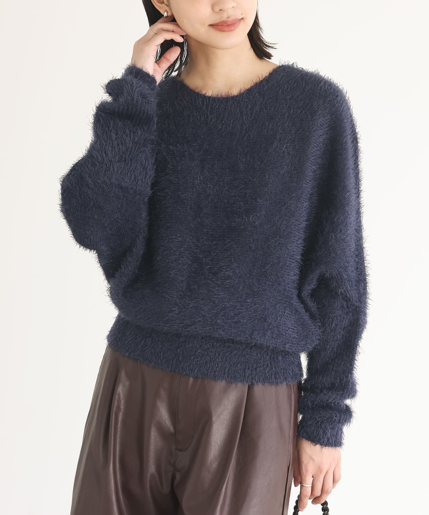オシャレウォーカー osharewalker 『ゆるふわシャギーニット オシャレウォーカー osharewalker 『ゆるふわシャギーニット