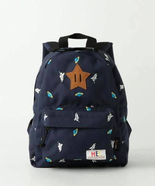 別注 Mei メイ デイパック Sサイズ ネイビーロケット グリーンレーベルリラクシング キッズ Green Label Relaxing Kids D Fashion