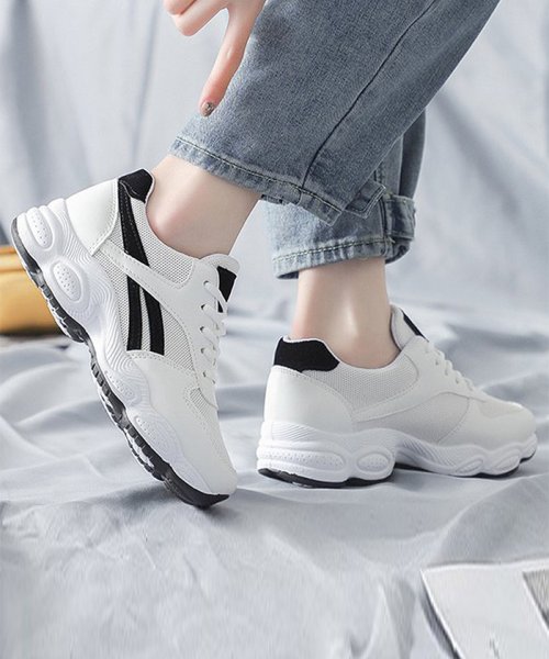 セール30 Off 厚底 スニーカー レディース ローカット ダッド スニーカー レースアップ 女性用 靴 ミニミニストア Miniministore D Fashion セール30 Off 厚底 スニーカー レディース ローカット ダッド スニーカー レースアップ 女性用 靴 ミニミニストア Miniministore D Fashion