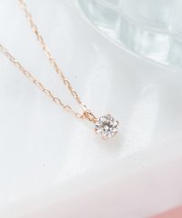 Phoebe/【K10RG】グラインダイヤモンドネックレス/502700231