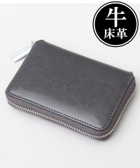 REGiSTA/二つ折り財布 ミニ財布 ミニウォレット 牛床革 スプリットレザー ラウンドジップ ビルフォードウォレット 革財布 学生 大人 シンプル サブ財布/502721304