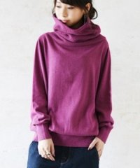 and it_/アンドイット and it_ ふかくしゅネックコットンニット コットンニット ニット レディース 秋冬 セーター 長袖 タートルネック ハイネック コットン オ/502692602