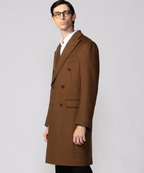 セール Super180 Sウールメルトン ダブルブレストチェスターフィールドコート Colombo Termo Tomorrowland Mens Tomorrowland Mens D Fashion
