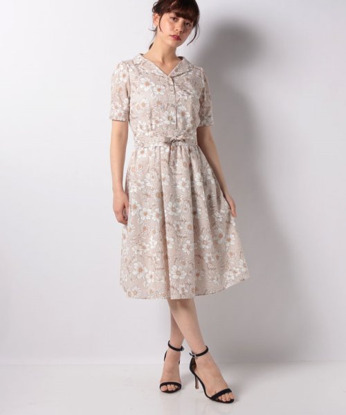 セール ストライプフラワーop デビュー ド フィオレ Debut De Fiore D Fashion
